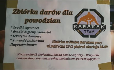 Zbiórka Darów dla Potrzebujących w Klubie