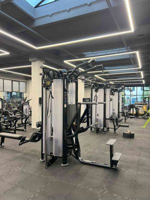 Strefa siłowa w Progress Gym Wrocław