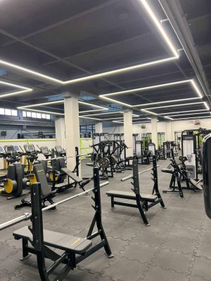 Strefa siłowa w Progress Gym Wrocław